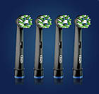Змінні насадки для зубної щітки Oral-B Pro Cross Action Black EB 50 BRB (CB-4), фото 3