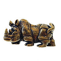 Статуетка Носоріг 1,7х4 см жовта (C4793)