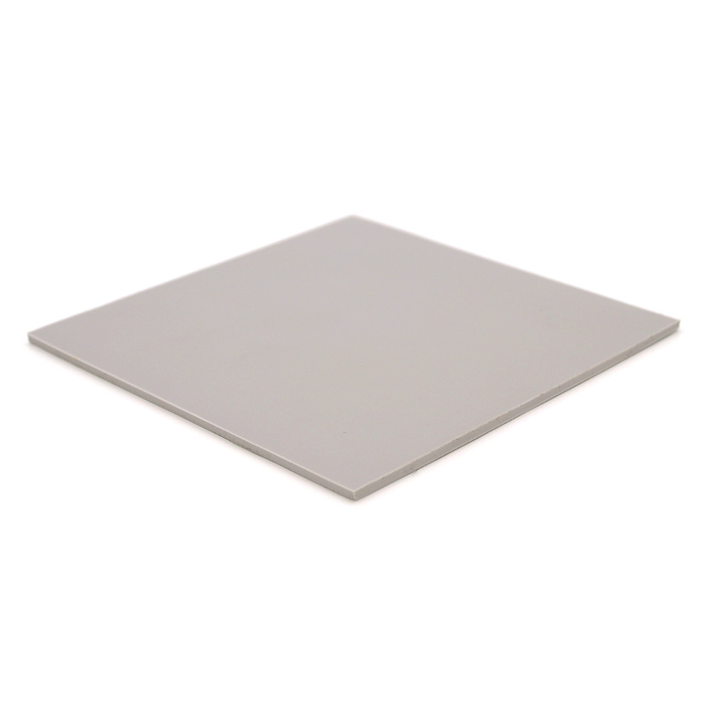 Силіконова термопрокладка HY-100, 100x100x0.5mm, Light Gray,> 2,0W / m-K, -40 ° ≈240 °, питома вага -2g / cm3,