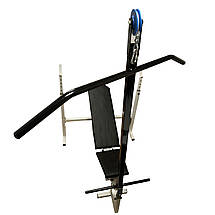 Набір штанга гантелі розбірні композитні лава для жиму Newt ProGym Scott Plus 100 kg, фото 4