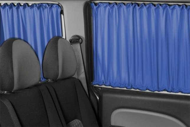 Автомобильные шторы Mercedes Vito 639 синие (ID#1710717801), цена: 1400 ...