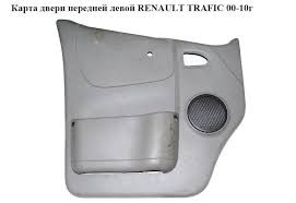 Карта двері передньої лівої RENAULT TRAFIC 00-14 (РЕНО ТРАФІК)
