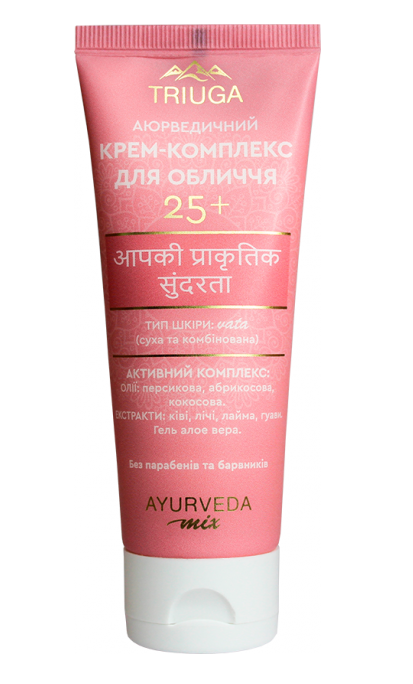Крем-комплекс для обличчя Triuga Ayurveda Mix 25+ 75 m