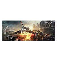 Килимок 300*700 тканинний World of Tanks-32, товщина 2 мм, OEM