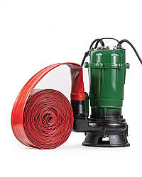 Насос фекальний з подрібнечем NOWA WQD C850f + шланг ( 5м.)