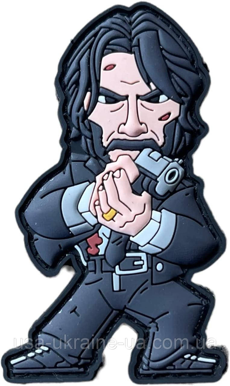 Патч Patchlab John Wick PVC Rubber Morale Patch #1, фото 1