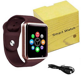 Розумний смарт годинник Smart watch A1 золотий