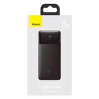 Павербанки Baseus 10000mAh 15W (PPDML-I01) Black павербанк с дисплеем и быстрой зарядкой