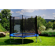 Батут FunFit 252 см (до 120 кг) сітка та сходи, фото 5