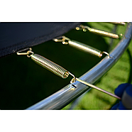 Батут FunFit 252 см (до 120 кг) сітка та сходи, фото 6