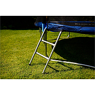 Батут 252 см FunHit дитячий із захисною сіткою 8 футів, стрибковий синій, фото 5