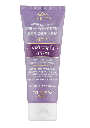 Крем-комплекс для лица Triuga Ayurveda Mix 45+ 75 ml