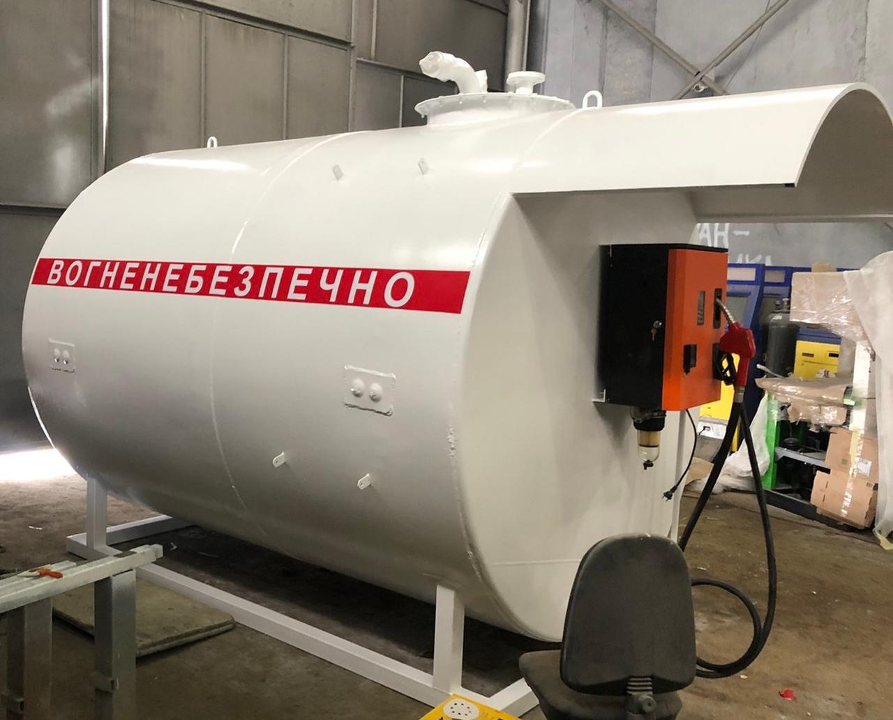 Резервуар для дизельного палива, бензину 10 м³, Металева ємність 10000л ...