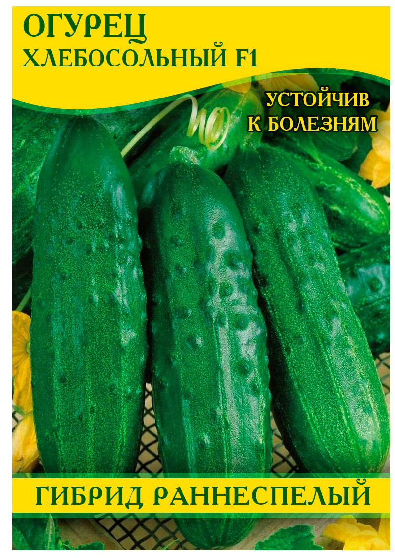 Насіння огірка Хлібосольний F1, 0,5 кг