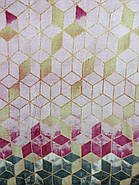 Плед з флісу Соти брусничні (160х210), фото 2