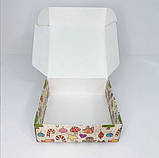 Коробка для зефіру, 150*150*50 мм, без вікна, "Новорічні солодощі", фото 5