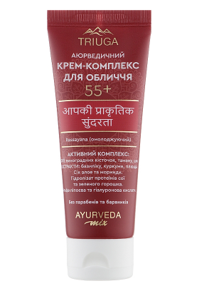 Крем-комплекс для обличчя Triuga Ayurveda Mix 55+ 75 ml