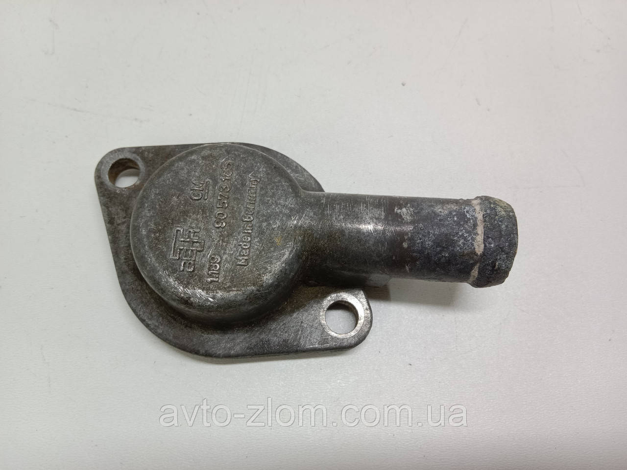 Фланець системи охолодження Opel Vectra B, Astra G, Zafira A 2,0 – 2,2 DTI. 90573185., фото 1