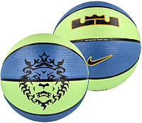М'яч баскетбольний Nike Lebron розмір 7 гумовий для вулиці-залу (N.100.4372.395.07)