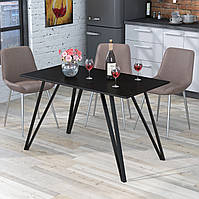 Стол лофт обеденный кухонный Лима 120-65 прямоугольный Loft Design