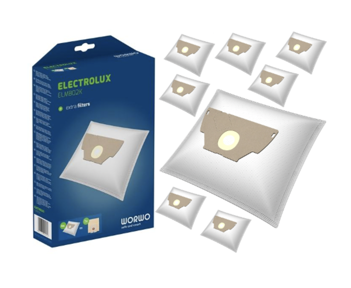 Комплект мішків 8 шт для пилососів Electrolux Mondo Contour Chameleon Jaguar Glider, фото 1