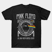 Футболка с принтом "Rock. Pink floyd"