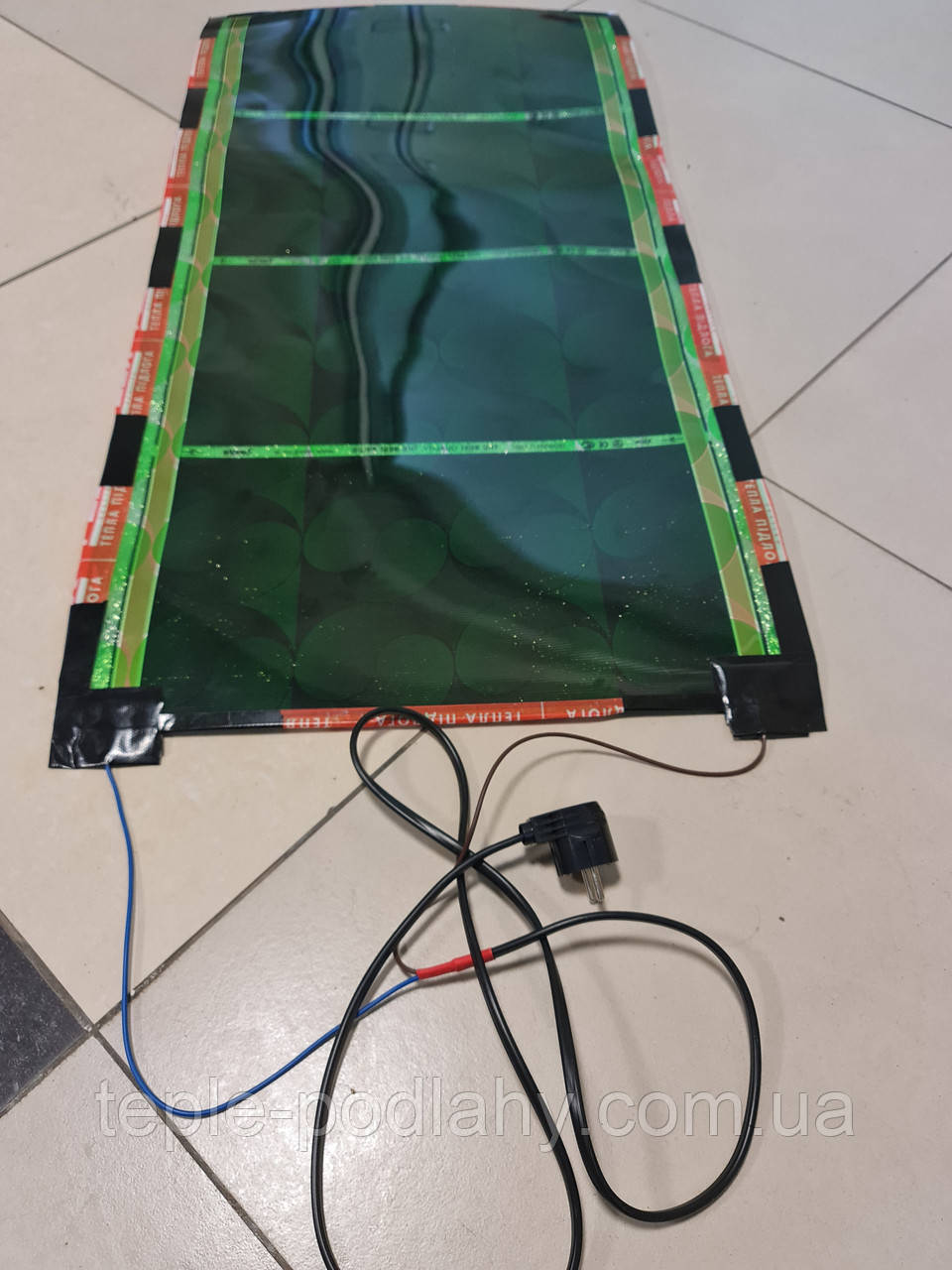 Плівка Rexva Green 0,50x0,75 (саморегулююча) Готовий комплект (система обігріву)