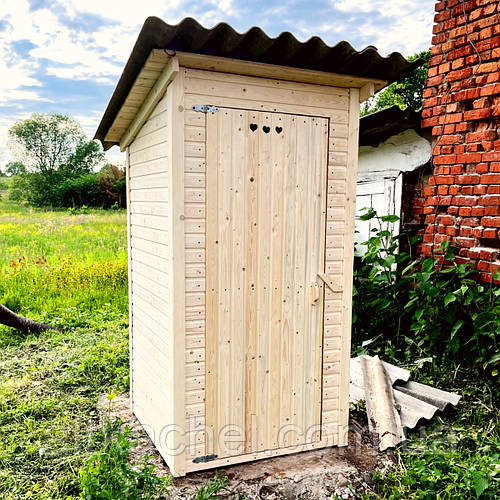 Дерев'яний туалет для вулиці з сидінням (каркас) (ID#1710783844), ціна ...