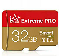 Картка пам'яті Extreme PRO 32 GB microSD з кардридером Class 10 + SD adapter мікрод 32 гб High Speed