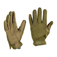 Тактичні військові рукавички M-Tac Scout Tactical Mk.2 Olive захисні рукавиці закриті пальці олива зимові WILD