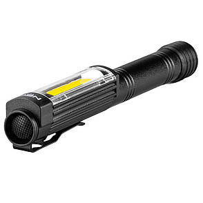 Ліхтарик ручний Neo Tools LED COB 4 Вт Чорний (99-045), фото 3