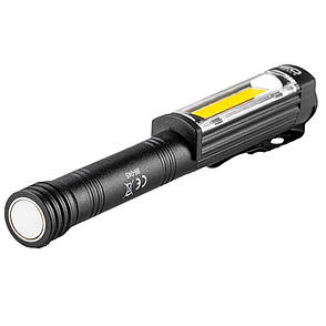 Ліхтарик ручний Neo Tools LED COB 4 Вт Чорний (99-045), фото 4