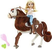 Ігровий набір з лялькою та конячкою Ебігейл Spirit Abigail HFB91 Mattel
