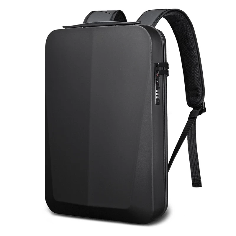 Рюкзак Bange з кодовим замком, чоловічий, міський з USB, для техніки, ноутбука до 15.6|, з твердим корпусом,