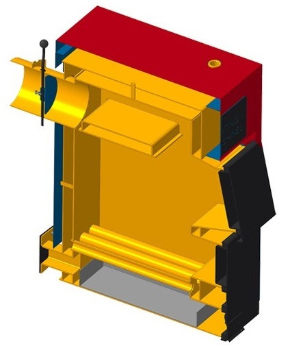 Схема твердопаливного котла Козак Схема твердопаливного котла Козак