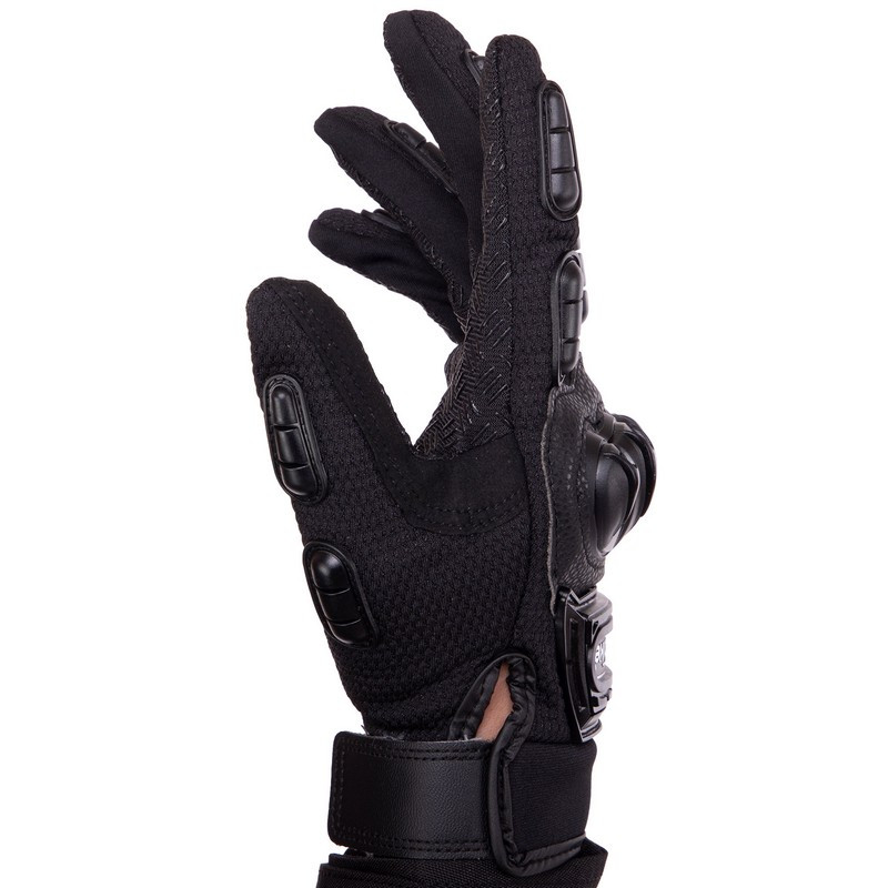 Мото перчатки для эндуро MADBIKE черные MAD-10: Gsport - фото 3 - id-p1692177091