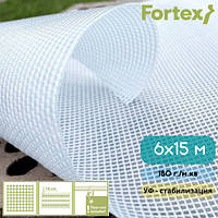 Пленка армированная Fortex 6х15 м для теплиц 180 г/м. прозрачная