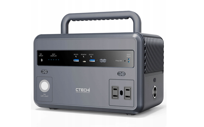 Портативна зарядна станція CTECHi GT300 300W 299Wh LiFePO4, фото 1