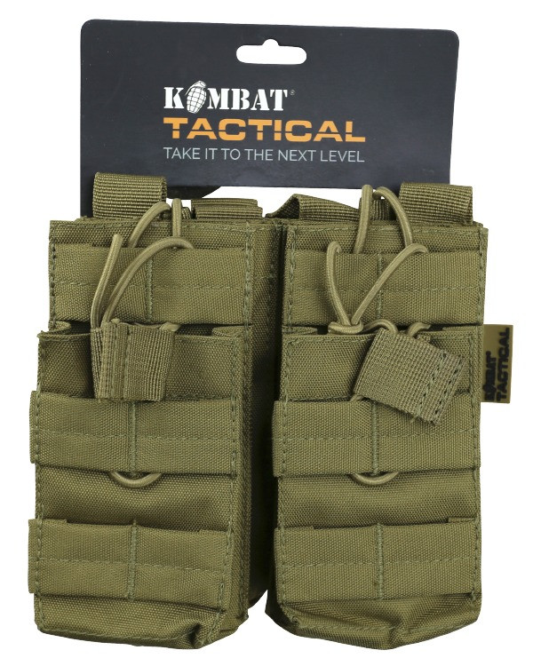Підсумок під магазини АК KOMBAT UK Double DUO Mag Pouch, койот