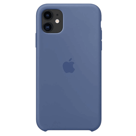 Чохол Silicone Case Premium для iPhone 11 Linen Blue 16, фото 1