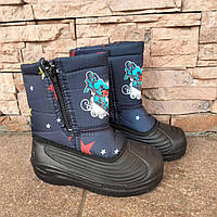 Чоботи ЕВА (пінка) зі знімним валянком "Зірки"