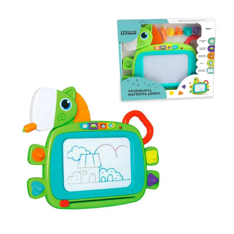 Досточка для малювання ТК 3131, світлові та звукові ефекти, кольорова, зі штампами, в коробці, фото 1