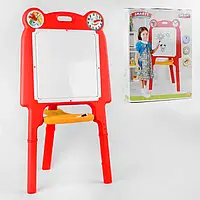 Мольберт 03-413 Pilsan ЧЕРВОНИЙ, у коробці