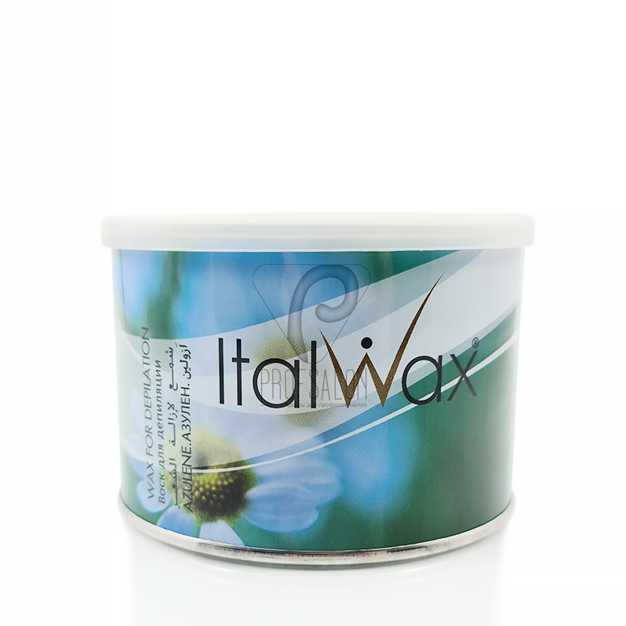 Теплий віск в банці Italwax Азулен (Azulene), 400 мл