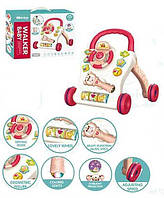 Дитяча каталка музична ходунки 698-63