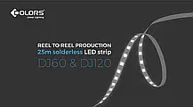 Led стрічка COLORS 120шт/м 24V 9,6Вт CRI=80 6000К ІР20 8мм з кратністю різу 50мм, фото 5