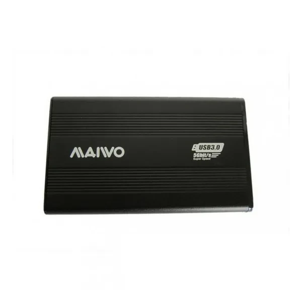 Зовнішня кишеня для диска Maiwo K2501A-U3S Black