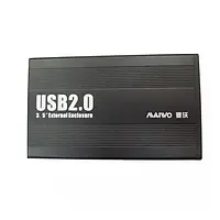 Внешний карман для диска Maiwo K3502-U2S Black