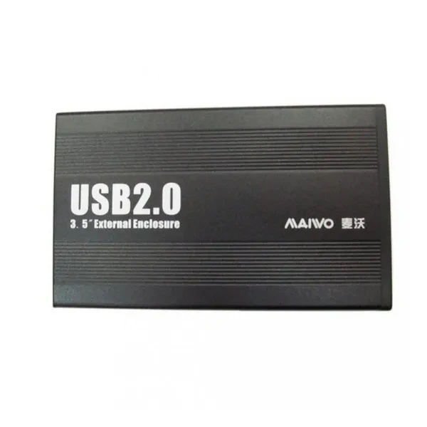 Зовнішня кишеня для диска Maiwo K3502-U2S Black