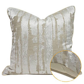 Декоративна подушка на диван. Стильна інтер'єрна подушка Сучасна дизайнерська подушка 45*45, стиль 1